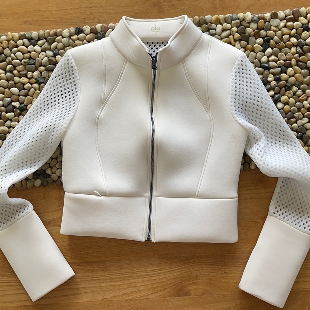 ALO Moto workout jacket